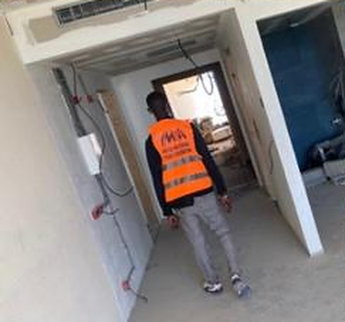 Travaux intérieurs Millennium Trans Afrique